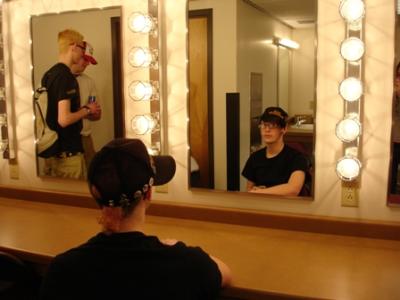 Dressing Room at the Meyer Theatre