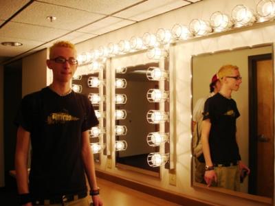 Dressing Room at the Meyer Theatre